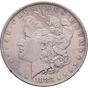 USA, Dolar 1883 O - Morgan, KM.110 (Ag900), 26.653g,