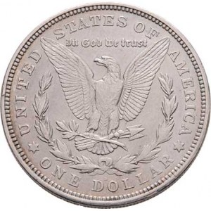 USA, Dolar 1921 D - Morgan, KM.110 (Ag900), 26.700g,