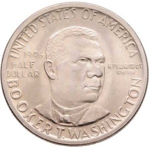 USA, 1/2 Dolar 1946 - B.T.Washington, KM.198 (Ag900),