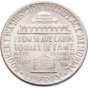 USA, 1/2 Dolar 1946 - B.T.Washington, KM.198 (Ag900),