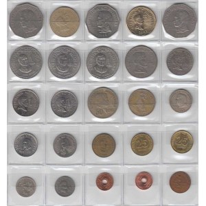 Filipiny, republika, 1903 -, Konvolut drobných mincí, nep.hr., nep.rysky,