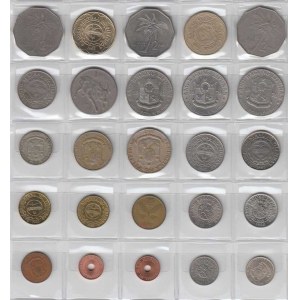 Filipiny, republika, 1903 -, Konvolut drobných mincí, nep.hr., nep.rysky,