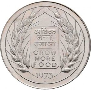 Indie, republika, 1947 -, 20 Rupie 1973 - FAO, KM.240 (Ag500, 64.000 ks),