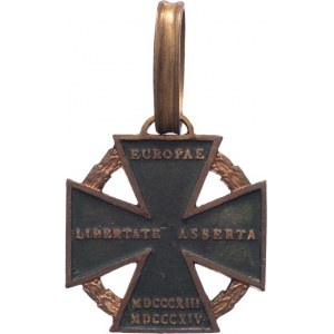 Rakousko, František II., 1792 - 1835, Armádní dělový kříž, VM.2-B, Marko.357a, zelený