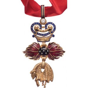 Rakousko - Uhersko, František Josef I., 1848 - 1916, Řád Zlatého rouna - zmenšená nositelská kopie,