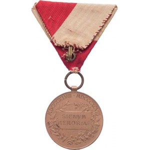 Rakousko - Uhersko, František Josef I., 1848 - 1916, Jubilejní občanská pamětní medaile 1898, Marko