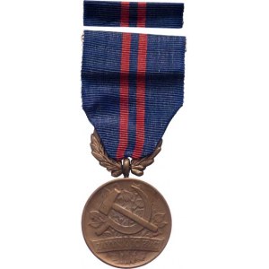 Československo, Medaile Za vynikající práci ČSSR, VM.34-2, číslovaná