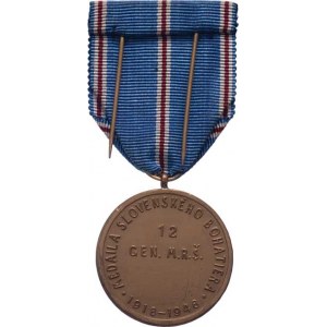 Československo, 12.stř.pluk M.R.Štefanika - pamětní medaile, VM.94,
