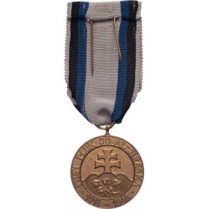 Československo, 30.pěší pluk Aloise Jiráska - pamět.medaile, VM.106,