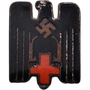 Německo - III.říše, Červený kříž - smaltov. členský odznak, H-H.5601.ar,