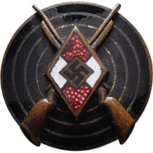Německo - III.říše, Hitler-Jugend - střelecký odznak, H-H.9280i,