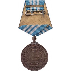 Rusko - SSSR, 1923 - 1991, Pamětní medaile admirála Nachimova, Herf.3.17,