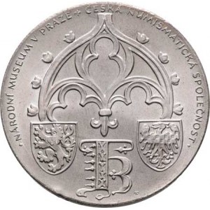 Medaile vydané Českou numismatickou společností, Knobloch - 600.výročí úmrtí Karla IV. 1378/1978 -