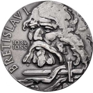 Medaile vydané Českou numismatickou společností, Kozák a Vitanovský - 75 let ČNS 1994 - Břetislav I