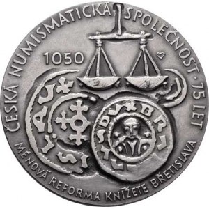 Medaile vydané Českou numismatickou společností, Kozák a Vitanovský - 75 let ČNS 1994 - Břetislav I