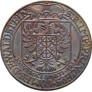 Chaura K., 1869 - 1945, a Špánek K., 1894 - 1965, AE pamětní medaile Albrechta z Valdštejna 1634/19