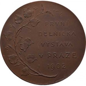 Pichl Ivan Bojislav, 1850 - 1923, První dělnická výstava v Praze 1902 - alegorie, opis