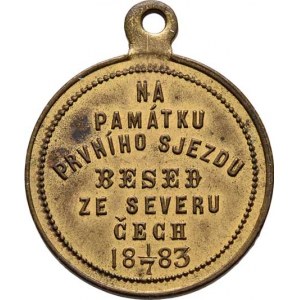 Čechy, Na památku I. sjezdu besed ze severu Čech 1.7.1883 -