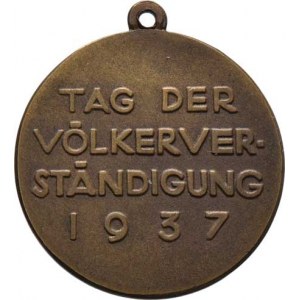 Československo - medaile s portrétem T.G.Masaryka, Frei - medailka na hold Panevropské unie 1937 -