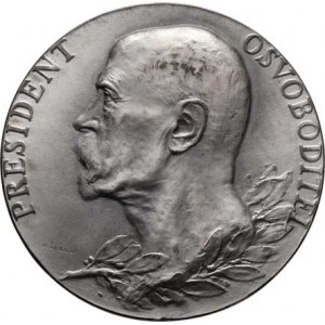 Československo - medaile s portrétem T.G.Masaryka, Španiel - odhalení pomníku v Prostějově 27.10.19