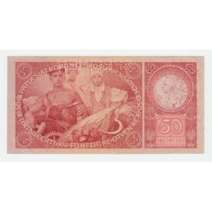 Československo - bankovky Národ. banky Československé, 50 Koruna 1929, série Nb, BHK.24b, He.24b.s1