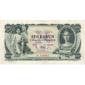 Československo - bankovky Národ. banky Československé, 100 Koruna 1931, série Tc, BHK.25c, He.25b2