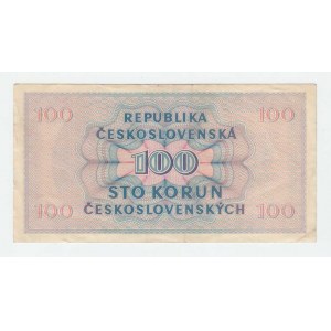 Československo - bankovky a státovky 1945 - 1953, 100 Koruna 1945, série C28, BHK.77b1, He.82b,