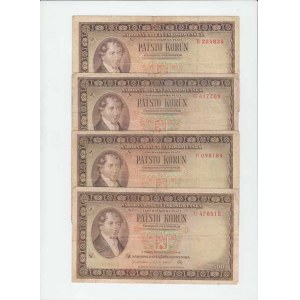 Československo - bankovky a státovky 1945 - 1953, 500 Koruna 1946, série B, G, P, U, BHK.80a, He.87