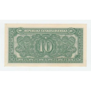 Československo - bankovky a státovky 1945 - 1953, 10 Koruna 1950, série U, BHK.84a, He.92a neperf.