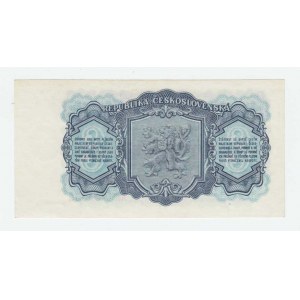 Československo - bankovky a státovky 1953, 3 Koruna 1953, série AR (Moskva), BHK.87aA, He.99a1,