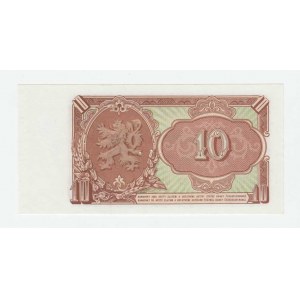 Československo - bankovky a státovky 1953, 10 Koruna 1953, sér. HP (Praha), BHK.89bB,