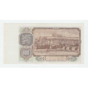 Československo - bankovky a státovky 1953, 100 Koruna 1953, sér. HT (Praha), BHK.92bB,