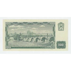 Československo - bankovky a státovky 1958 - 1964, 100 Koruna 1961, série X38, BHK.98d, He.111a,