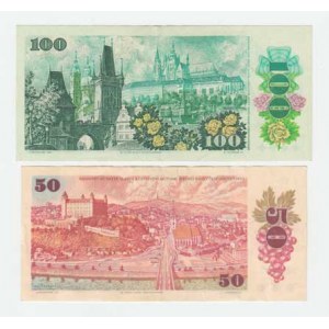 Československo - bankovky 1970 - 1989, 100 Koruna 1989, série A16, BHK.106, He.119a,