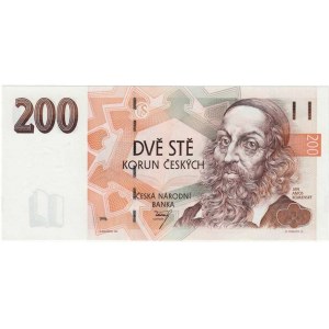 Česká republika, 1992 -, 200 Koruna 1996, série B04, BHK.CZ14, He.CZ18