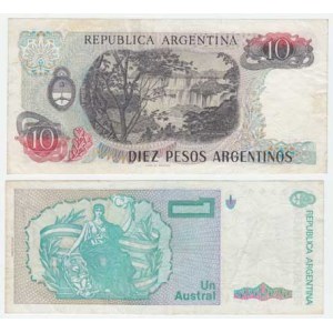 Argentina, 10 Pesos (1983-1984), Pick.313a,
