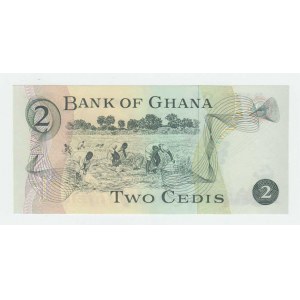 Ghana, 2 Cedis 1977, Pick.14c