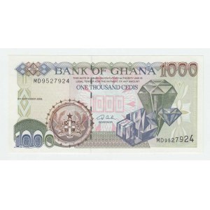 Ghana, 1000 Cedis 2002, Pick.32h
