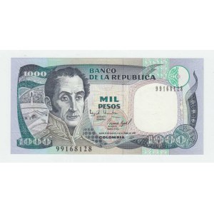 Kolumbie, 1000 Pesos 1995, Pick.438