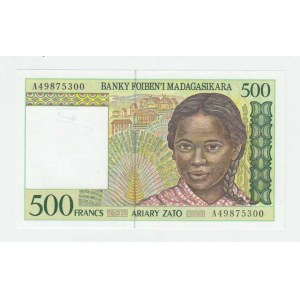 Madagaskar, 500 Frank (1994), Pick.75