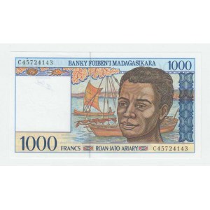 Madagaskar, 1000 Frank (1994), Pick.76