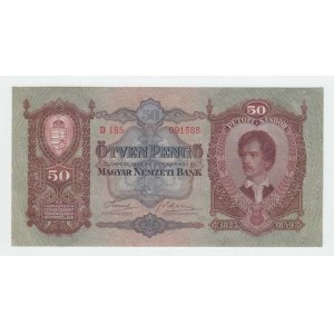 Maďarsko, 50 Pengö 1932, Pick.99