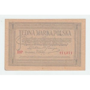 Polsko, 1 Marka 17.5.1919, Pick.19, Mil.19b