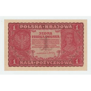 Polsko, 1 Marka 1919, Pick.23, Mil.23c