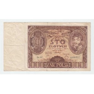 Polsko, 100 Zlotych 1934, Pick.75b, Mil.74b