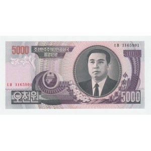 Severní Korea, 5000 Won 2006, Pick.46b