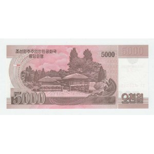 Severní Korea, 5000 Won 2008 (2013) - 100 let narození Kim Ir Sena,