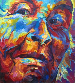 Katarzyna Dobrogowska, Portret (z cyklu Typy Bałuckie), 2014
