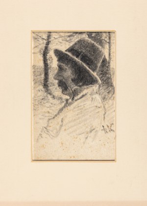 Kochanowski Roman (1857-1945), Portret chłopa podkrakowskiego, przełom XIX i XX wieku