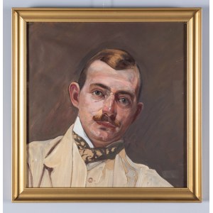 Autor nierozpoznany, Portret młodego mężczyzny, początek XX w.